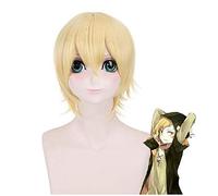 Anime Kagerou Project MekakuCity Actors cosplay wig Synthetic Hair Kano Shuuya golden Cosplay Wigs + wig cap Wig Cap Project MekakuCity A FQ001A-3