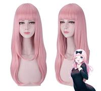 Anime Kaguya sama Love is War Cosplay Costume accessories Kaguya Shinomiya Chika halloween cosplay wig Girl black hair + wig cap M wig PL-154