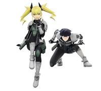 Anime Kaiju 8 Figurines - Monster 8 Kafka Hibino, Soshiro Hoshina, Kikoru Shinomiya Collectible PVC Detailed Kaiju No. 8 Statues for Manga & Anime Fans (Soshiro & Kikoru)