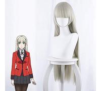 Anime Kakegurui Compulsive Gambler Cosplay Wigs Kirari Momobami Cosplay Wigs Heat Resistant Synthetic Wig Halloween Party
