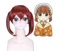 Anime Kobayashi-san Chi No Maid Dragon Synthetic hair Saikawa Georgie Cosplay Wig With Double Ponytails Halloween Party Wigs One Size PL-856