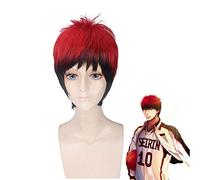 Anime Kuroko No Basuke SEIRIN Kagami Taiga Wig Cosplay Costume Heat Resistant Synthetic Hair Wigs+ Free Wig Cap Kagami Taiga