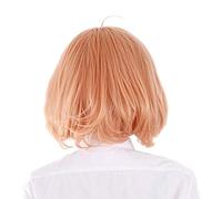 Anime Kyoukai no Kanata Kuriyama Mirai Cosplay Wig For Women/Girls Halloween,Party,Stage,Play Short Synthetic Pear Hair Wig only