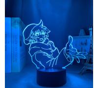 Anime lamp Anime Led Light Your Turn to Die Shin Tsukimi Nightlight for Bedroom Decor Manga Birthday Gift Room Led Night Lamp 3D Boys Girls Gift Sleep