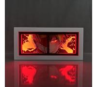 Anime Lamp Denji/Chainsaw Man Figure for RGB Light Led Light 16-Color Changing Anime Atmosphere Light Bedroom Decor Night Light