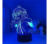 Anime Lamp Miya Chinen Sk Figure Night Light 3D LED Desk Kids Gift Sk8 The Infinity Bedroom Decor -Remote Control