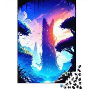 Anime Landscape3 1000 Pieces Paper Puzzles for Adults Jigsaw Puzzles Educational Game Challenge Toy 1000pcs (38x26cm)