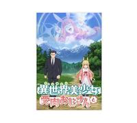 Anime Life with An Ordinary Guy Who Reincarnated Into A Total Fantasy Knockout Poster 1 Canvas Poster Bedroom Decor Landscape Office Room Decor Gift 16x24inch(40x60cm)