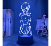 Anime Light Tokyo Ghoul Touka Kirishima Led Night Light for Bedroom Decor Nightlight Gift Tokyo Ghoul 3D Lamp Touka Kirishima16 Colors