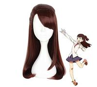 Anime Little Witch Academia Kagari Atsuko Wig Cosplay Costume Akko Women Long Synthetic Hair Halloween Party Wigs WIG-653B