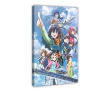 Anime Love, Chunibyo & Other Delusions!： Take On Me Poster Canvas Poster Wall Art Decor Print Picture Paintings for Living Room Bedroom Decoration 12x18inch(30x45cm)