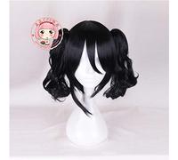 Anime LoveLive! Love Live Nico Yazawa Cospaly Wigs Short Black Ponytail Heat Resistant Hair Role Play Costume Wig MZ-199