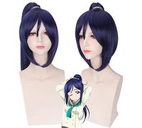 Anime Lovelive Sunshine Kanan Matsuura Wig Cosplay Costume Love Live Aqours Dark Blue Synthetic Hair Party Role Play Wigs
