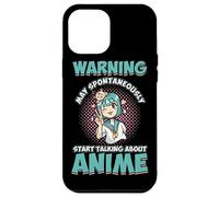 Anime Lover Manga Fan Japanese Otaku Cosplayer Warning Case for iPhone 12 Pro Max