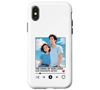 Anime Lovers The Song our of Lives Happy Valentines Couple Case for iPhone X/XS