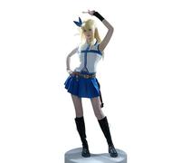 Anime Lucy Heartfilia Women's Sleeveless JK Cosplay Costume - Perfect for Christmas, Halloween & Holiday Celebrations (White, M)