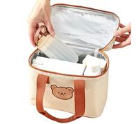 Anime Lunch Bag: Thermal Insulated Lunch Bag, Reusable Lunch Cooler with Shoulder Strap | Cute Cartoon Lunch Bag for Girls, Boys, A
