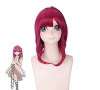 Anime Magi Morgiana Cosplay Wigs Red Synthetic Hair Christmas Halloween Costume Party Accessories PL-137