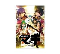Anime Magi:The Labyrinth of Magic Poster 1 Canvas Poster Wall Art Decor Print Picture Paintings for Living Room Bedroom Decoration 20x30inch(50x75cm)