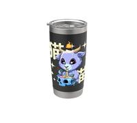 Anime Manga Baphomet Ramen Style Stainless Steel Insulated Tumbler