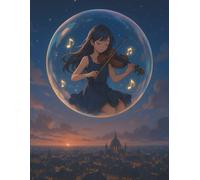 Anime & Manga Journal - Music of the Stars: A creative space to record and review your favorite anime and manga