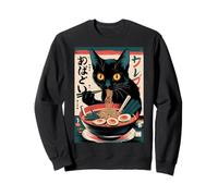 Anime Manga Kawaii Otaku Ramen Cat Funny Gift Sweatshirt