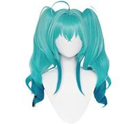Anime Miku Little Devil Cosplay Wig Clip On 55cm Long Ponytails (Miku Little Devil)