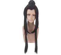 Anime Mo Dao Zu Shi Grandmaster Of Demonic Cultivation Wei Wuxian Cosplay Wig Antiquity Costume Wig With Headband PL-332 2