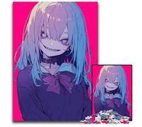 Anime Monster Girl 1000 Piece Jigsaw Paper Jigsaw BrainChallenging DIY Decorative Game Family Interactive Toy 1000 PCS(38x26cm)