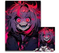 Anime Monster Girl Jigsaw Puzzle 1000 Pieces Paper Jigsaw Puzzles Home Activity for Holidays Birthdays And Family Game Nights 1000 PCS(38x26cm)