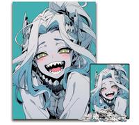 Anime Monster Girl Jigsaw Puzzles for Adults 1000 Puzzles for Adults for Travel Lovers & Couples Challenging Toy 1000 PCS(75x50cm)