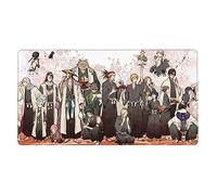 Anime Mouse pad Bleach Large Size Gaming Mouse pad Classic Anime Beautiful Pictures Heroes in Comics Comfortable Gaming Experience Good Workmanship（15.7"*29.5"）