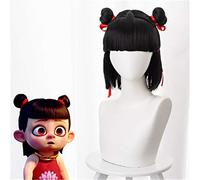 Anime Movie Nuzar Nalakuvara Nezha Cosplay Wig Heat Resistant Synthetic Hair Ne Zha Young Costume Role Play Wigs +wig Cap