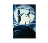 Anime Movie The Nightmare Before Christmas Jack Skellington 59 Canvas Poster Wall Art Decor Print Picture Paintings for Living Room Bedroom Decoration 16x24inch(40x60cm)
