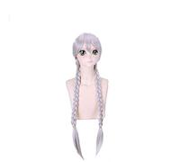 Anime Movie Wigs Zootopia/zootropolis Judy hopps Cosplay Wig Silvery Grey Long Braid Styled Costume Wig+Wig Cap only wig