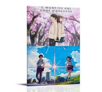 Anime Movie Your Name Role Fan Art Group Photos Poster Decorative Painting Canvas Wall Art Living Room Poster Bedroom Painting 20 x 30 Inch (50 x 75 cm)