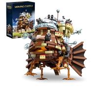 Anime Moving Castle Building Block Set, 1513 Creative Mobile Castle Building Toys with Lights, Japanese Magic Architecture Bricks Model, Collectible Birthday Gift for Adults and Fans