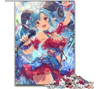 Anime Music Girl Jigsaw Puzzles for Adults 1000 Piece Puzzle, Suitable for Ages 14 And Up Toy Wall Decor Birthday And Unique Gifts (50x75cm)