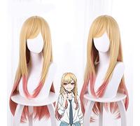 Anime My Dress-Up Darling Cosplay Wigs Marin Kitagawa 85cm Gradient Heat Resistant Hair Wig