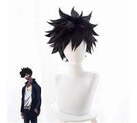 Anime My Hero Academia Dabi Wig Cosplay Costume Boku No Hero Academia Short Black Synthetic Hair Halloween Party Wigs+wig Cap