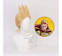 Anime My Hero Academia Mirio Toogata Million Cosplay Wig Boku No Hero Academia Cosplay BIG 3 Mirio Toogata Yellow Wigs KUQX1981