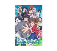 Anime My Instant Death Ability Is So Overpowered, No One in This Other World Stands A Chance Against Me! Poster 2 Canvas Poster Bedroom Decor Landscape Office Room Decor Gift 16x24inch(40x60cm)