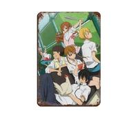 Anime My Little Monster 2 Retro Poster Metal Tin Sign Chic Art Retro Iron Painting Bar People Cave Cafe Family Garage Poster Wall Decoration 8x12inch(20x30cm)