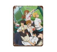 Anime My Little Monster 2 Retro Poster Metal Tin Sign Chic Art Retro Iron Painting Bar People Cave Cafe Family Garage Poster Wall Decoration 12x16inch(30x40cm)