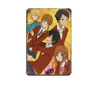 Anime My Little Monster 3 Retro Poster Metal Tin Sign Chic Art Retro Iron Painting Bar People Cave Cafe Family Garage Poster Wall Decoration 8x12inch(20x30cm)