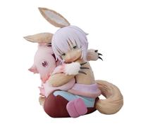 Anime Nanachi Figure,Made in Abyss: The Golden City of the Scorching Sun Nanachi Figurine 13cm Sittingt PVC Cartoon Figure Statue,Home Ornament Collectiable for Fans Hnadmade Model