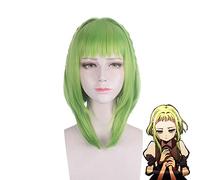Anime Nanamine Sakura Green Wig Cosplay Costume Jibaku Shounen Toilet-bound Hanako-kun Heat Resistant Synthetic Hair Women Wigs