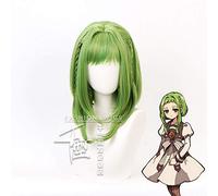 Anime Nanamine Sakura Green Wig Cosplay Costume Jibaku Shounen Toilet-Bound Hanako-Kun Heat Resistant Synthetic Hair Women Wigs