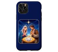 Anime Nativity Christmas Design - Kawaii Manger Scene Art Case for iPhone 11 Pro