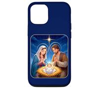 Anime Nativity Christmas Design - Kawaii Manger Scene Art Case for iPhone 12/12 Pro